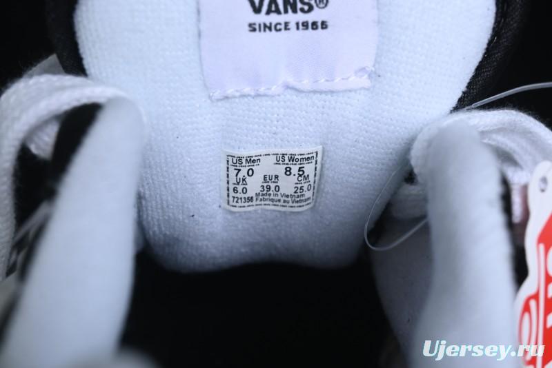 Vans Knu Skool Checkerboard Low Top Retro Casual Vulcanized Sneakers - VN0009QCIVG