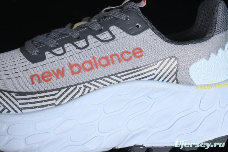 New Balance Fresh Foam X More V3TDS Low-Top Running Shoes with Durable Slip-Resistant Outsole - MTMORAG3