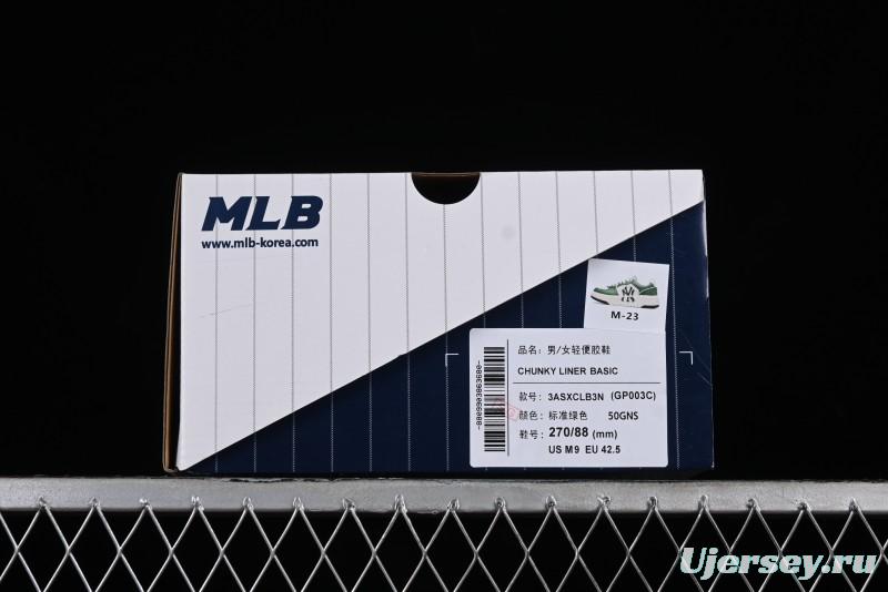 MLB Chunky Liner Basic Height Increasing Platform Sneakers - 3ASXCLB3N50GNS