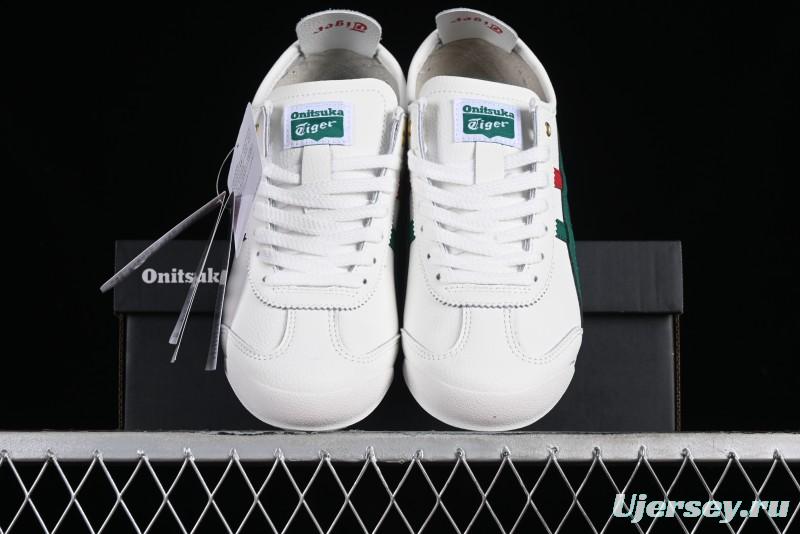 Onitsuka Tiger Mexico 66 Low-Top Leather Sneakers for Casual Running - 1183B511-200