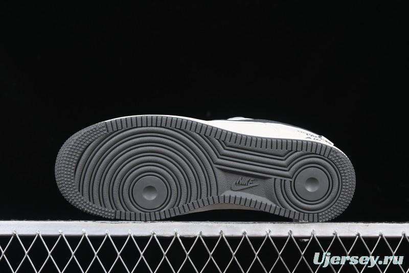 Nike Air Force 1 '07 Low The North Face Collaboration Beige Grey Check Grey Outsole Casual Sneakers - XZ6188-191