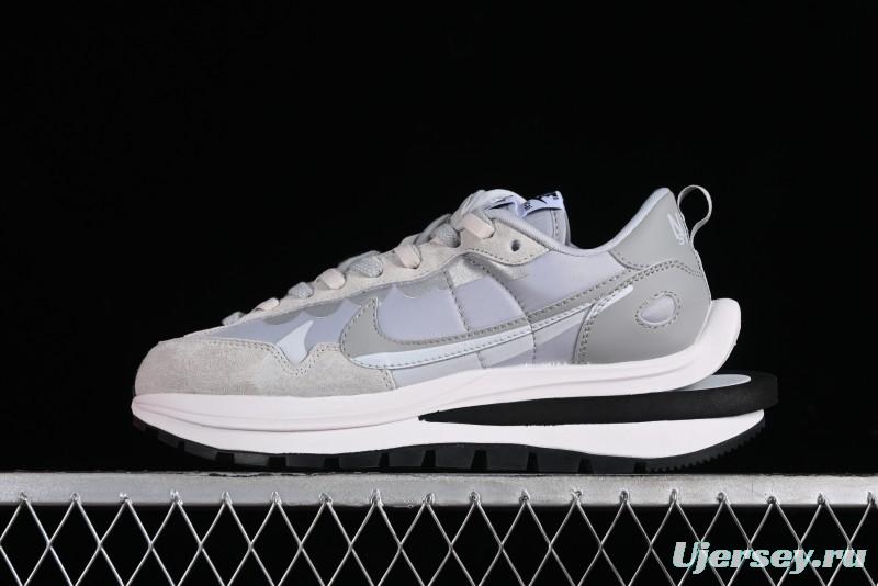 Nike Sacai VaporWaffle 3.0 Deconstructed High-Top Sneakers with Layered Sole - DD1875-108