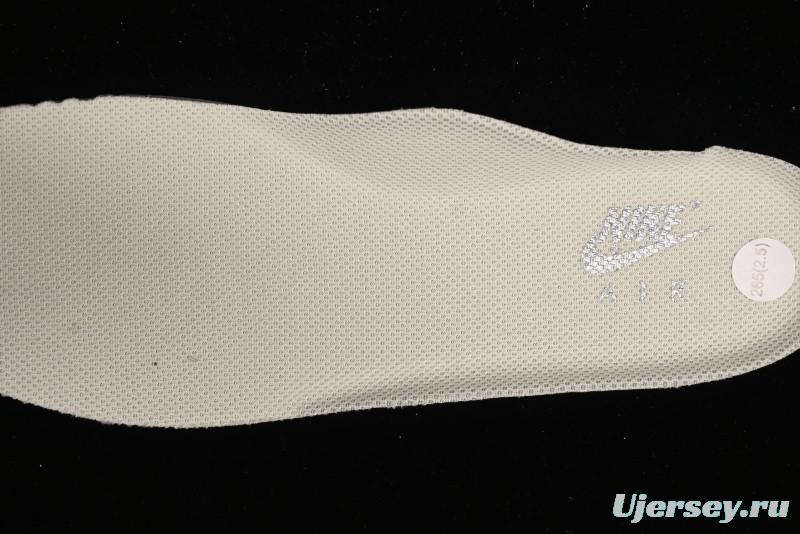 Nike Air Force 1 '07 Low Classic Grey Silver Swoosh Starry Sneakers - MJ0319-023