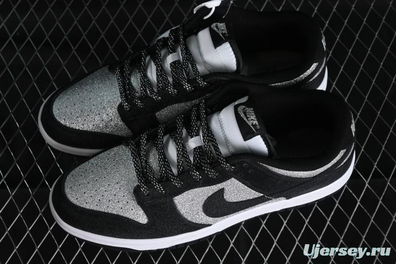 Nike SB Dunk Low Black Starry Sky Anniversary Custom Low-Top Casual Skate Shoes - LW1818-101