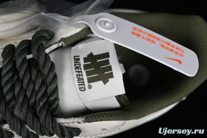 Nike Undefeated x Air Force 1'07 Low Military Green Hemp Rope Casual Sneakers - UT2023-202