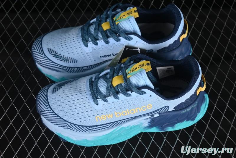 New Balance Fresh Foam X More V3TDS Low-Top Running Shoes with Durable Slip-Resistant Outsole - WTMORAB3