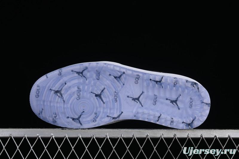 Nike Air Jordan 1 Low Golf AJ1 Retro Golf Shoes with Laser Patent Leather and Double Hook Design - FZ4159-100