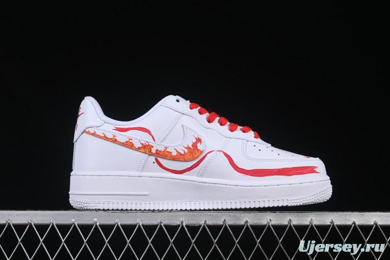 Nike Air Force 1 '07 Low Casual Sneakers with Built-in Full-Length Air Cushion - CW2288-111