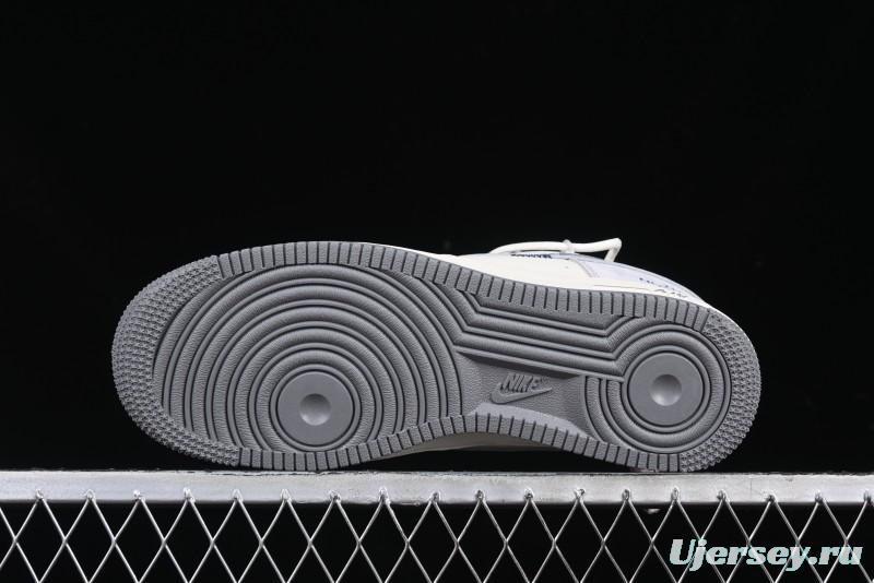 Nike Air Force 1 '07 Low The North Face Collaboration Silver Swoosh Drawstring Casual Sneakers - DM6688-016