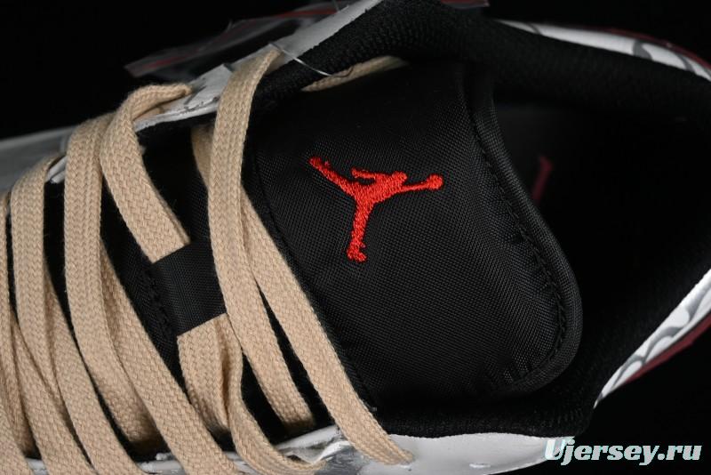 Nike Air Jordan 1 Low AJ1 CNY Year of the Dragon Limited Edition 'Mischievous Panda' Retro Basketball Shoes - 553558-066