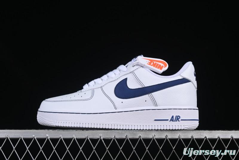 Nike Air Force 1'07 Low Casual Sneakers with Full-Length Air Cushion - HQ2037-100
