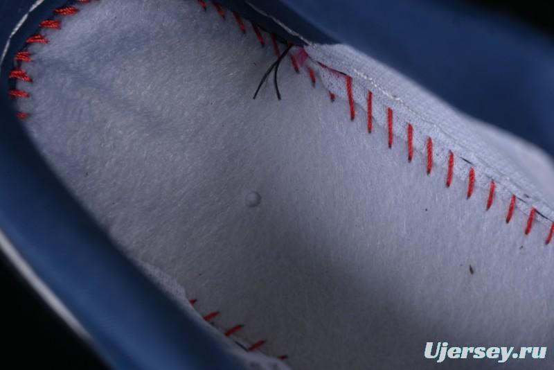 Nike Air Force 1 '07 Low Teddy Bear Collaboration Suede Blue Low-Top Casual Sneakers - KK1988-054