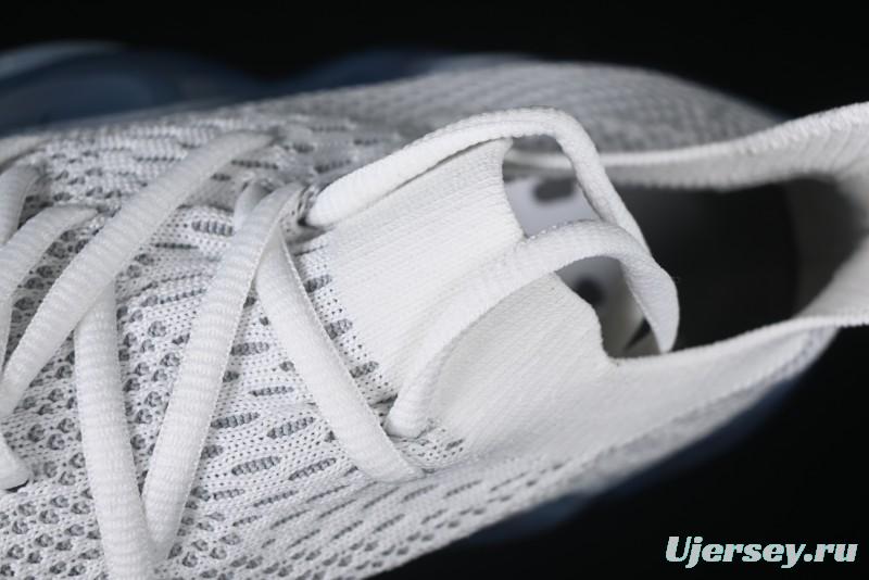 Grounds Bubble High Platform Sneakers White Gray - AJE5