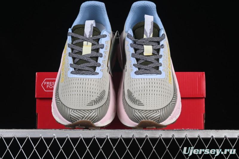 New Balance Fresh Foam X More V3TDS Low-Top Running Shoes with Durable Slip-Resistant Outsole - WTMORUG3