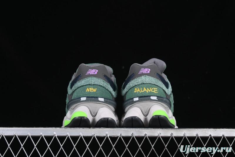 New Balance 9060 Retro Casual Running Shoes with ABZORB Cushioning Technology - U9060GRE