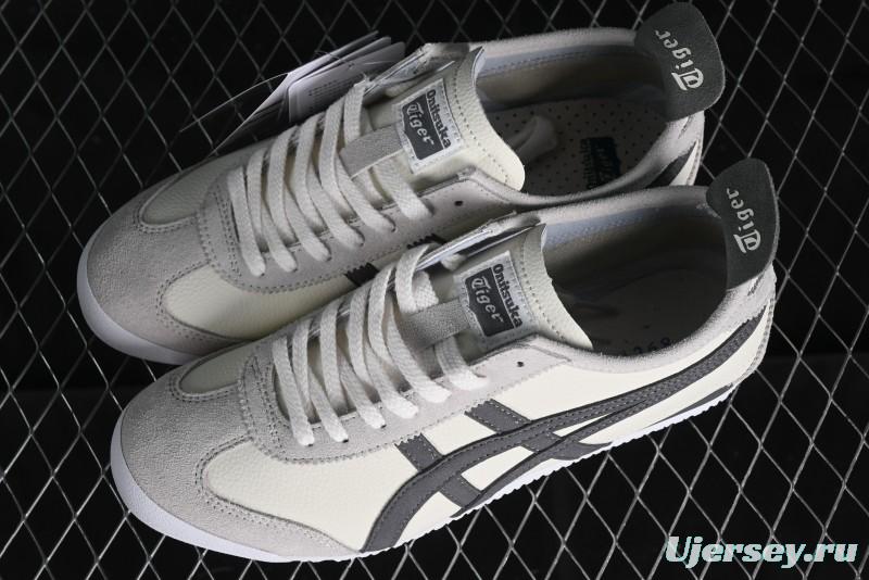 Onitsuka Tiger Mexico 66 Low-Top Leather Casual Running Shoes - 1183C076-100