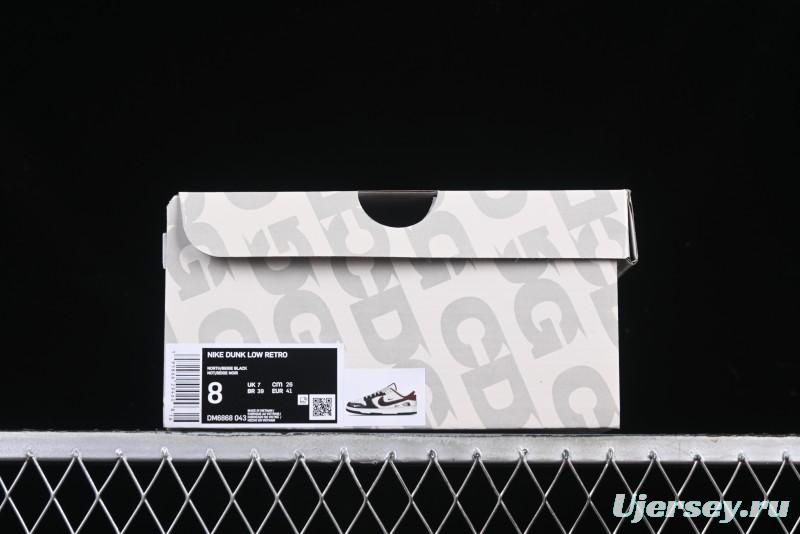 Nike SB Dunk Low The North Face Collaboration Anniversary Edition Custom Sneakers - DM6868-043