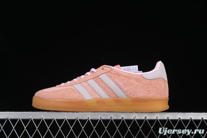 Adidas Originals Gazelle Indoor Retro Casual Slip-Resistant Wear-Resistant Low-Top Skate Shoes - IE2946
