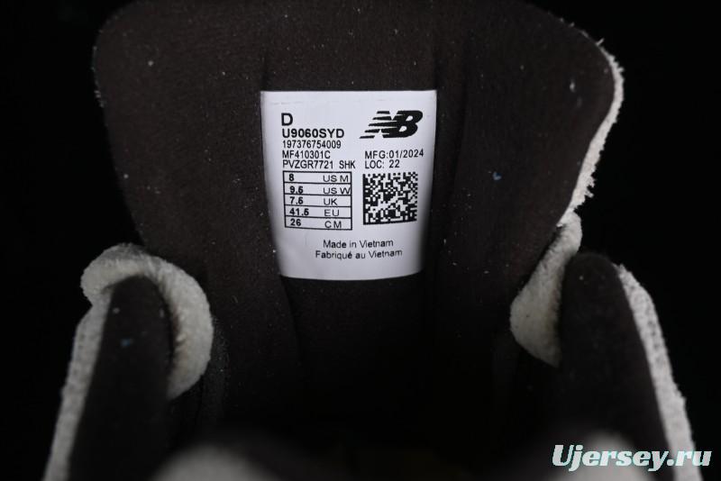 New Balance Joe Freshgoods x New Balance 9060 Retro Casual Running Sneakers with ABZORB Cushioning - U9060SYD