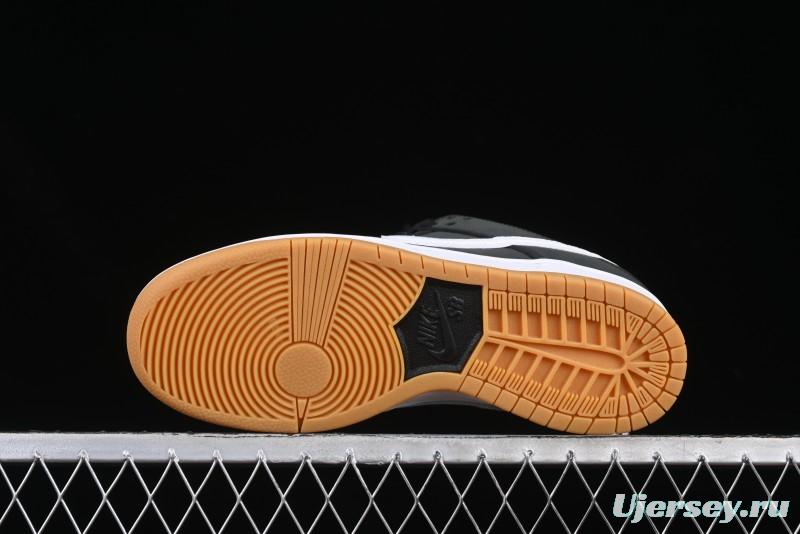 Nike SB Dunk Low Suede Black Skateboarding Shoes - CD2563-006