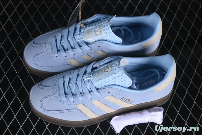 Adidas Originals Gazelle Indoor JI2717 Retro Casual Slip-Resistant Wear-Resistant Low-Top Sneakers