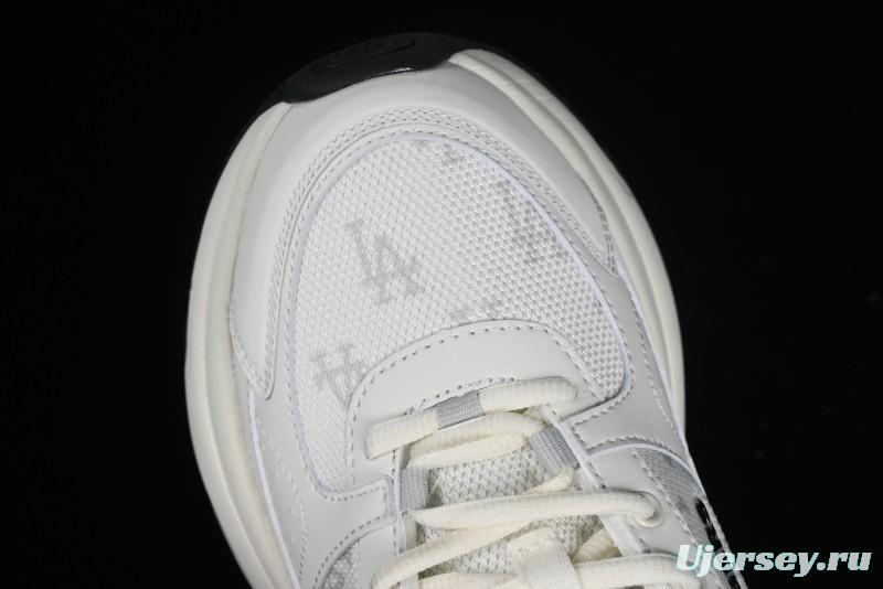 New York Yankees NY MLB Fast Ball Classic Monogram 24SS Retro Casual Running Shoes - 3ARNFSB4N07CRS