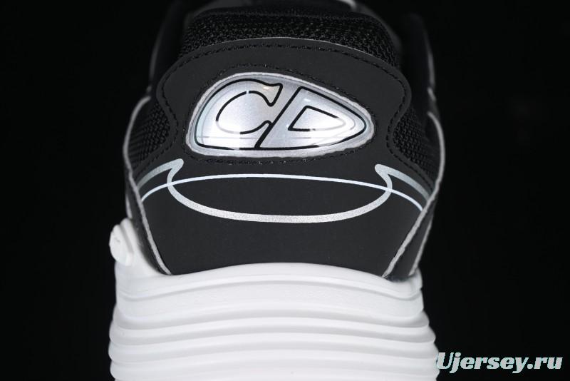 Dior B30 Sneakers with Reflective CD30 Logo and Lightweight Rubber Sole - CD30