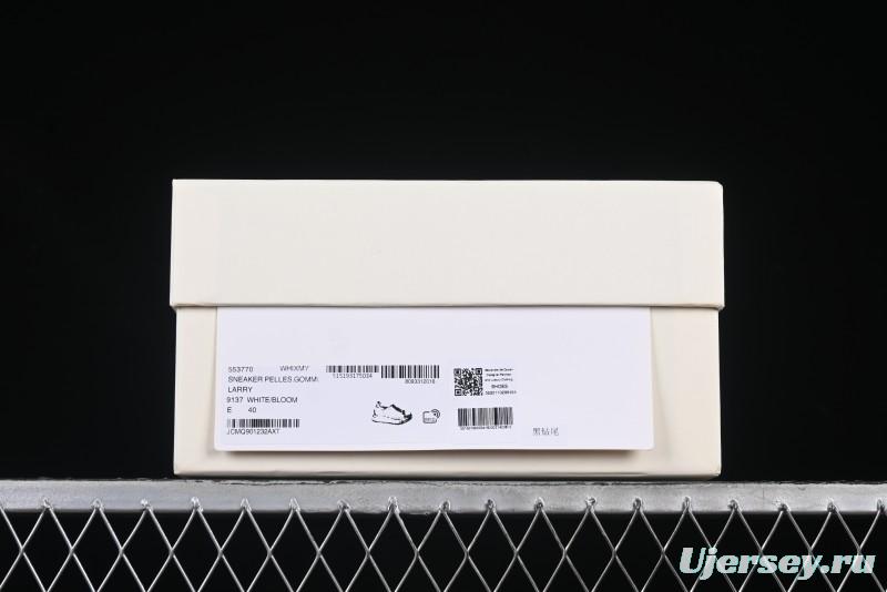 Alexander McQueen Oversized Sneakers with Black Suede Heel Detail - D.E5