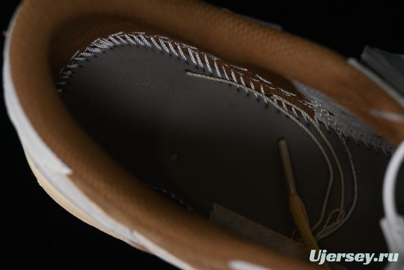 Nike Travis Scott x Air Jordan 1 Low OG AJ1 Reverse Swoosh Sneakers - DM7866-106