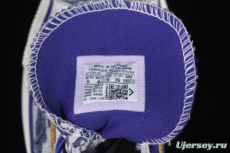 Converse 1970s CNY Year of the Snake Limited Edition High-Top Canvas Sneakers with Thick Sole - A13353C