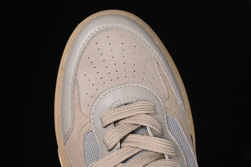 Christian Louboutin Funnyto Flat Comfortable Fashion Low Top Sneakers in Taupe - X.D4
