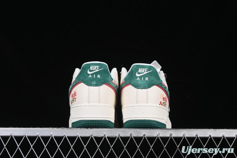 Nike Air Force 1'07 Low Just Collaboration - Christmas Tree Low-Top Casual Sneakers - DF0188-034