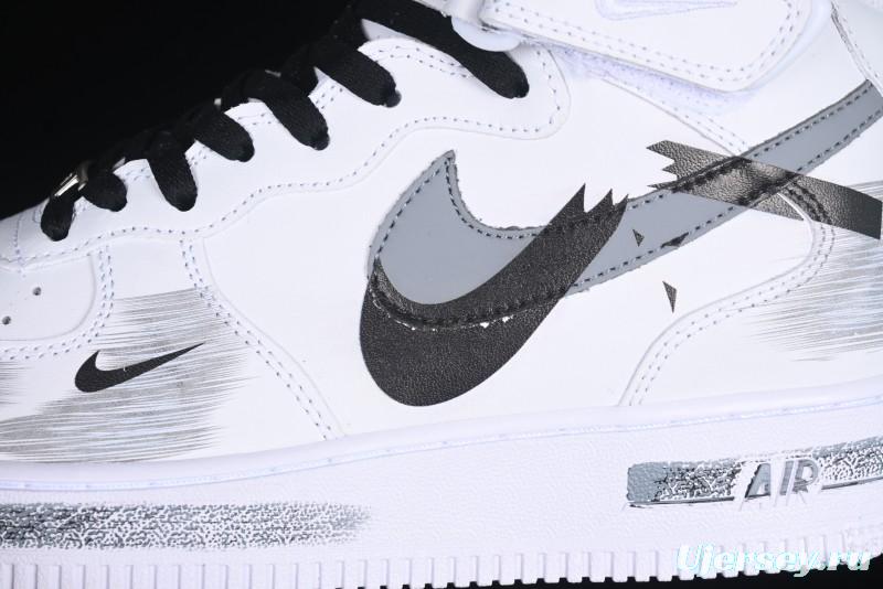 Nike Air Force 1 '07 Mid Custom Print Anime Theme Casual Sneakers - ZH0316-053