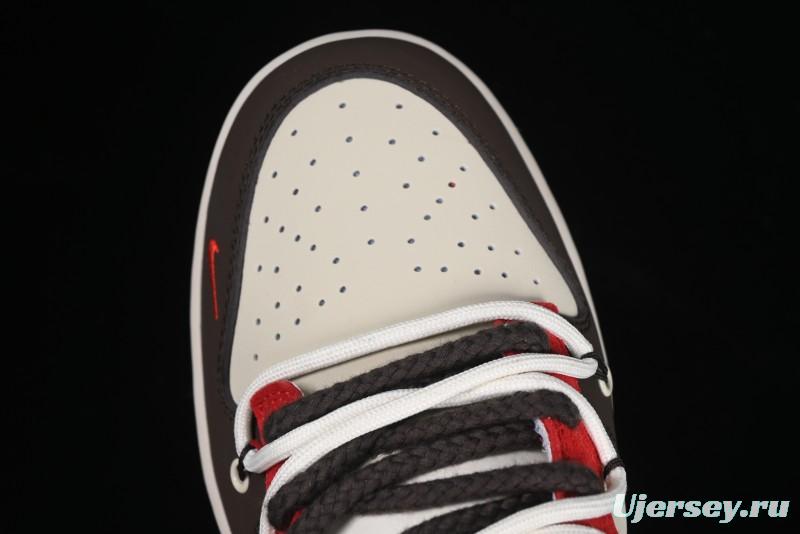 Nike SB Dunk Low Year of the Snake Anniversary Custom Low-Top Casual Skate Shoes - YX5066-268