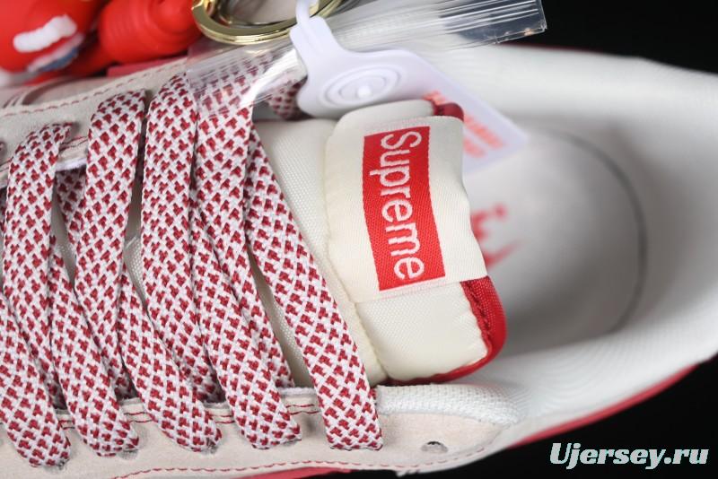 Nike Air Force 1 '07 Low Supreme Collaboration Year of the Snake Limited Edition Red Snake Swoosh Low-Top Casual Sneakers - HH7518-032