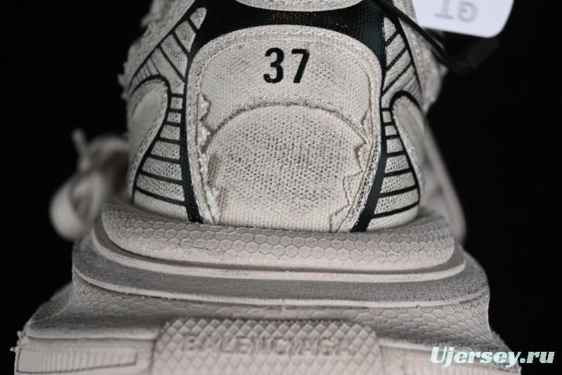 Balenciaga Phantom Sneaker 10th Generation Trend Running Shoes with Transparent Heel Strap - W3XDC2002