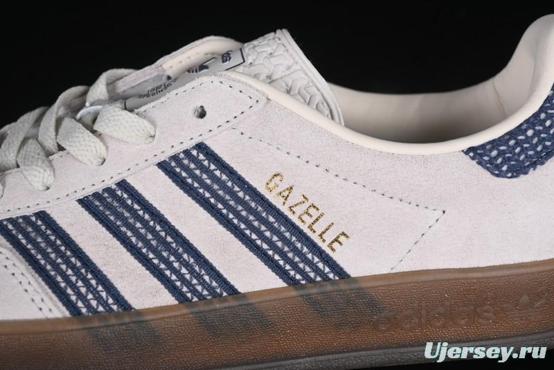 Adidas Originals Gazelle Indoor JR3381 Retro Casual Slip-Resistant Wear-Resistant Low-Top Sneakers