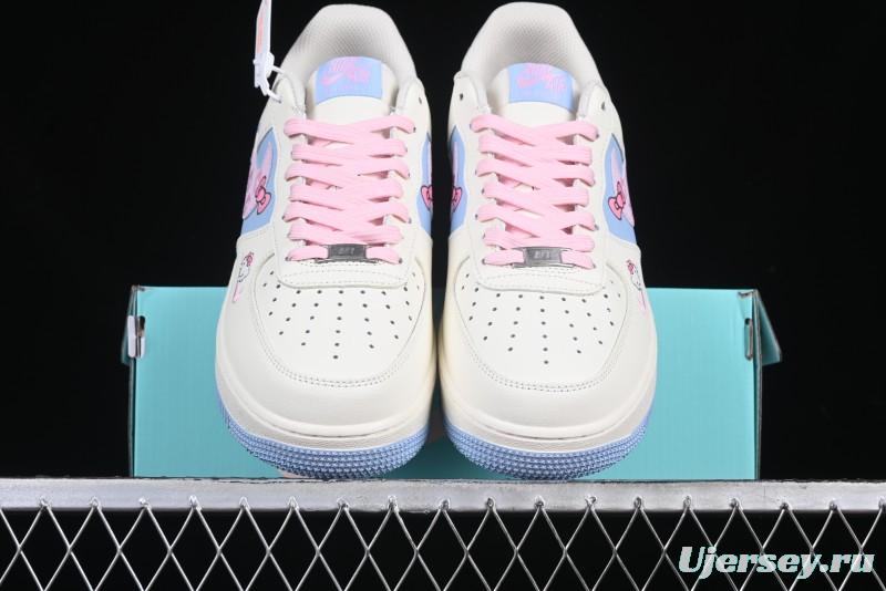 Nike Air Force 1 '07 Low Hello Kitty Comic Series Custom Low-Top Sneakers - DB3301-222
