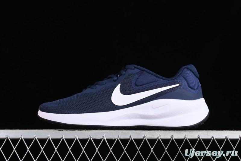 Nike Revolution 7 Wide Low-Top Running Shoes with Breathable Mesh and Durable Cushioning - FB2207-400