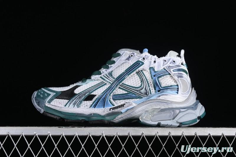 Balenciaga Runner Kith Four Color Retro Casual Shoes - W3RMU9034