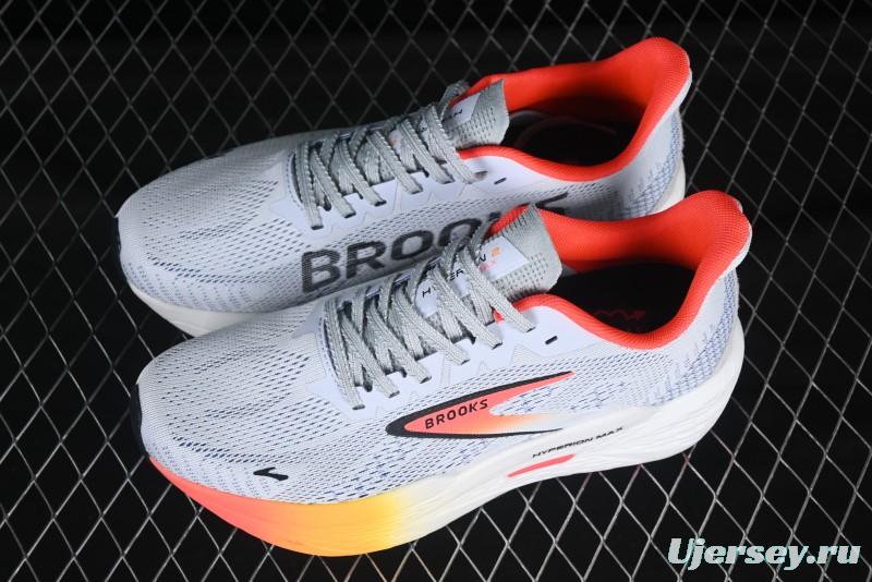 Brooks Hyperion Max 2 Cushioned Racing Marathon Running Shoes - 1104341D443