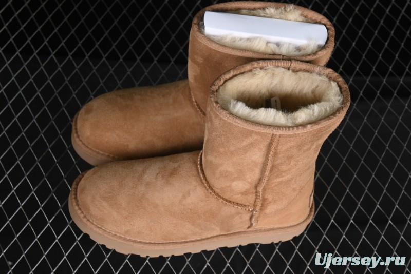 UGG Classic Short II Sheepskin Boots with Waterproof and Stain-Resistant Suede - 1016223