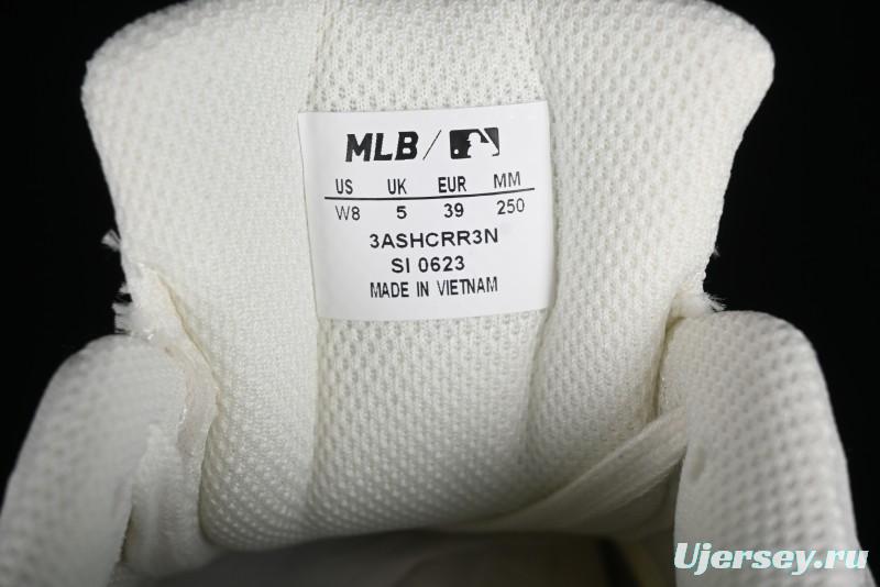 New York Yankees Chunky Runner Basic Lace-Up Lightweight Casual Sneakers - 3ASHCRR3N43WHS