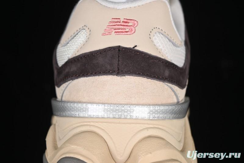 New Balance NB9060 Series Retro Casual Running Shoes with ABZORB Cushioning - U9060FLP