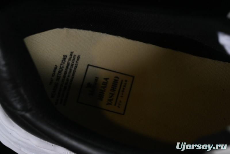 MMY Wayne Original Sole Leather Low Sneaker with Deconstructed Ice Cream Sole - W.E5