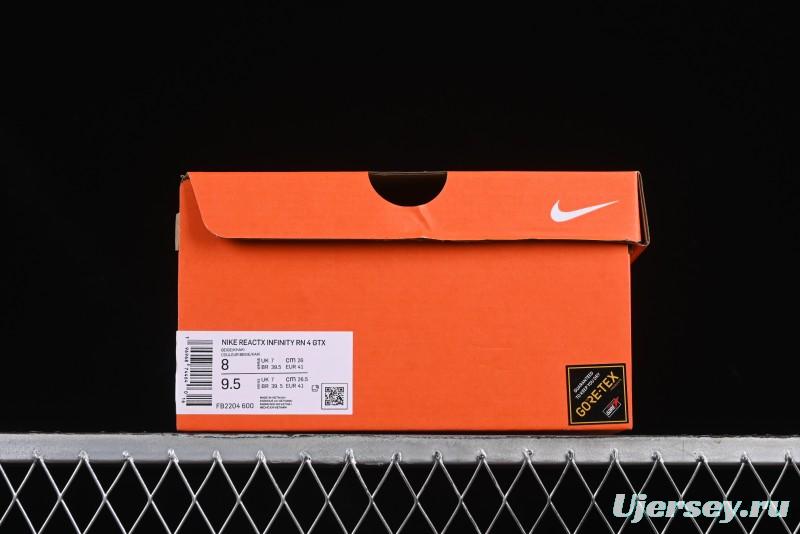 Nike Infinity Run 4 Gore-Tex Waterproof Road Running Shoes with ReactX Foam - FB2204-600
