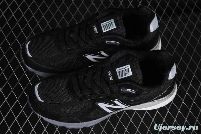 New Balance 990 Series Premium Retro Running Shoes with Carbon Fiber Midsole - M990BK4