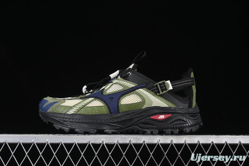 Mizuno Racer Trail SE Breathable Mesh Synthetic Leather Spring Summer Sandals - D1GH241901