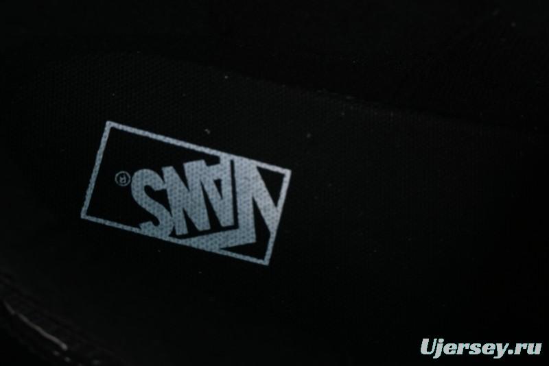 Vans Knu Skool Dragon Whisker Black Blue Slip-Resistant Cushioned Casual Low-Top Sneakers - VN0AUAK335