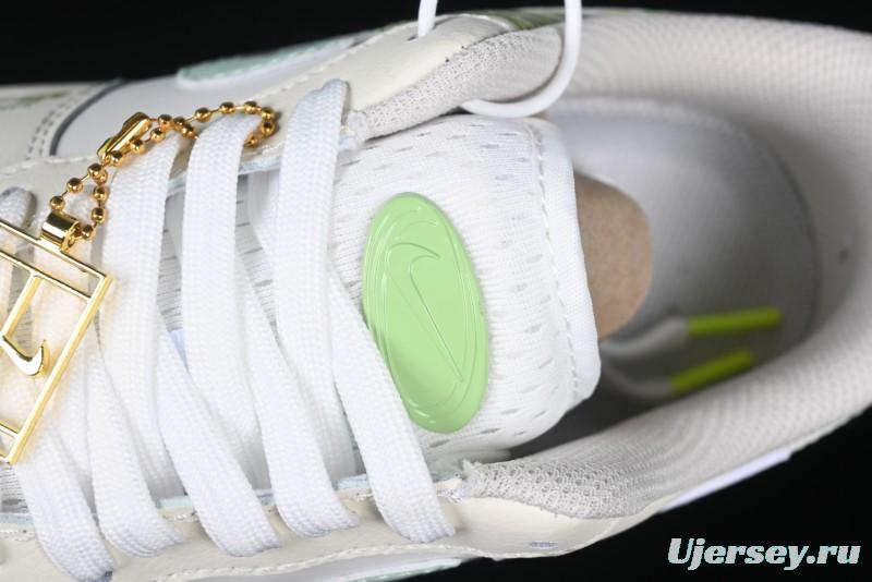 Nike Air Force 1 '07 Low "Green Snake" Year of the Snake Limited Edition Casual Sneakers with Bamboo and Serpent Design - FB1893-555